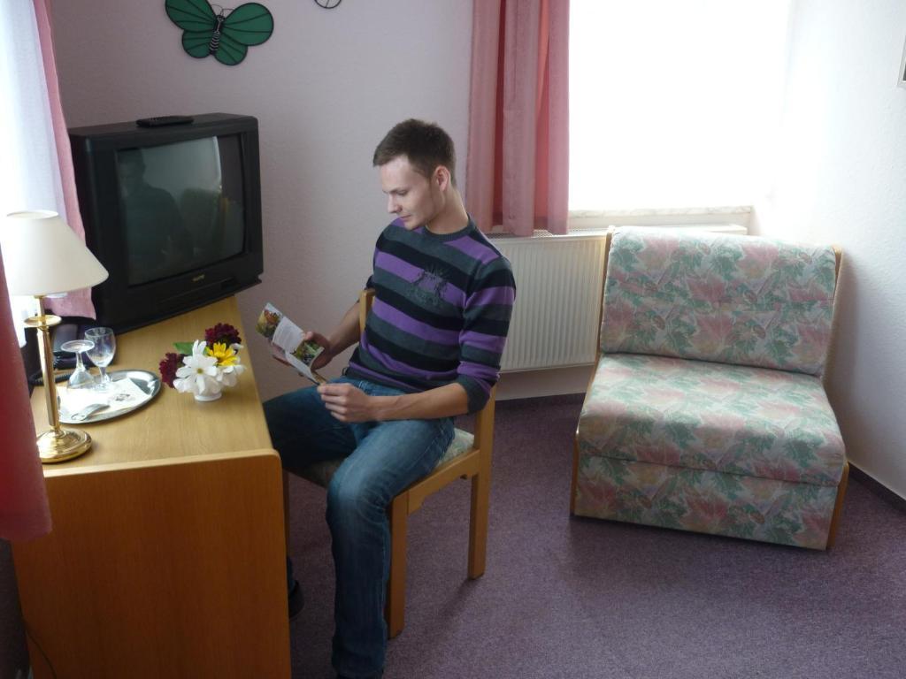 Hotel Burghof Oberweißbach Стая снимка